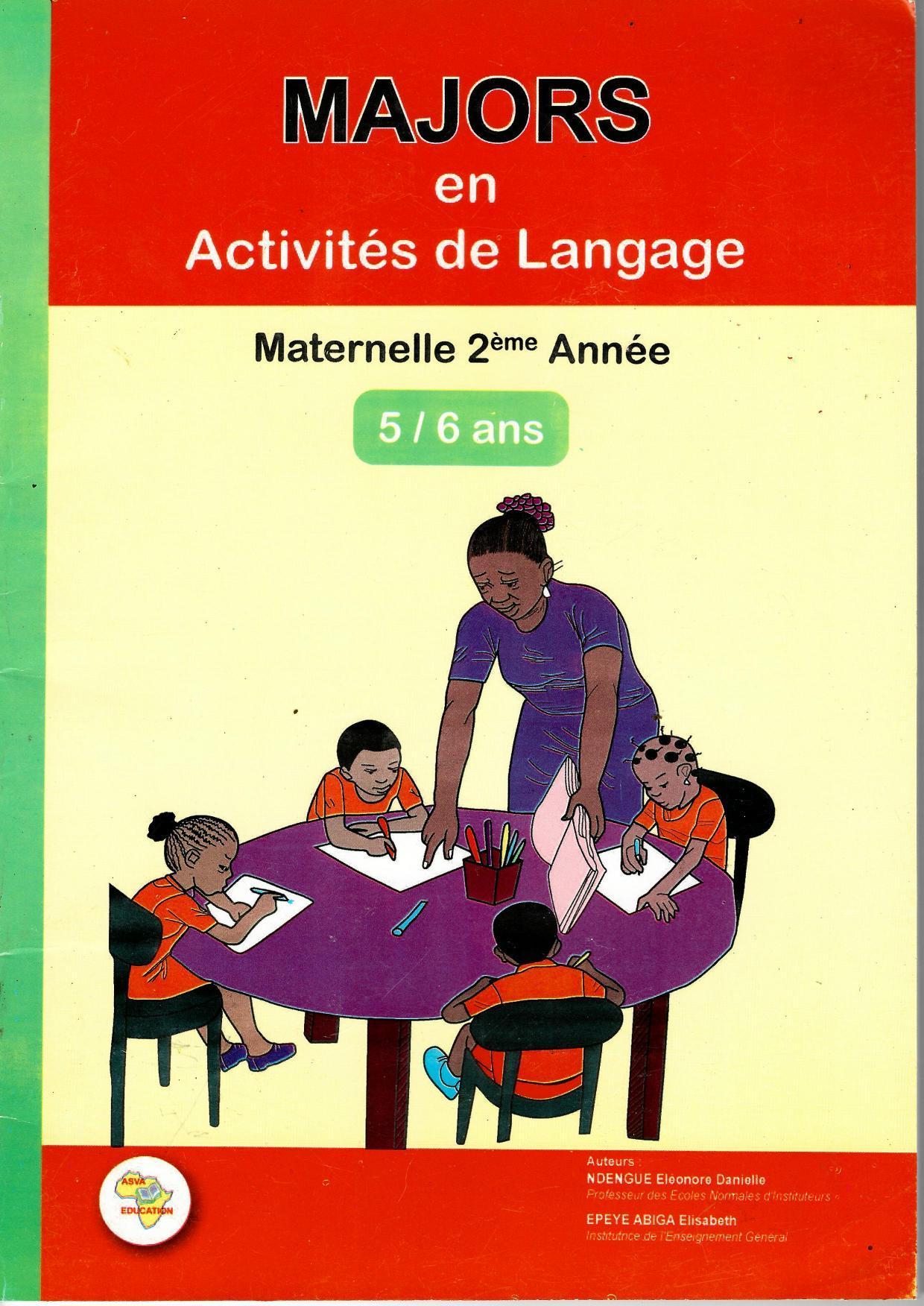Majors en activités de Langage Maternelle 2ème année